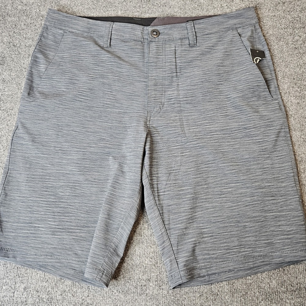NWT Volcom Me S Shorts Soze 36 Performance Tech Fabric Stretch Pockets